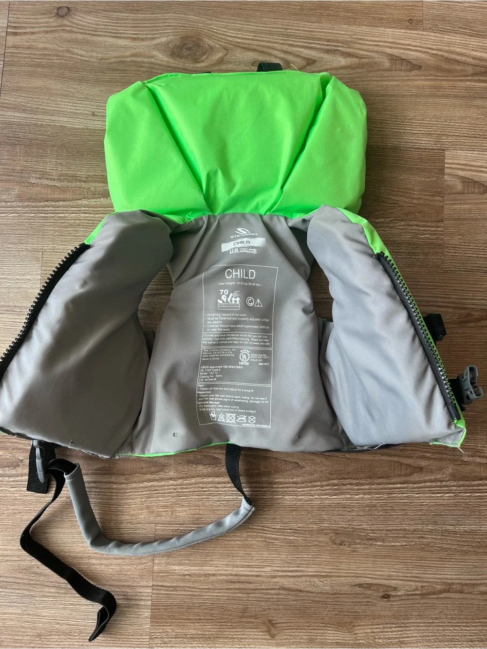 Stearns PFD 6976 Heads Up Type II Child Life Jacket